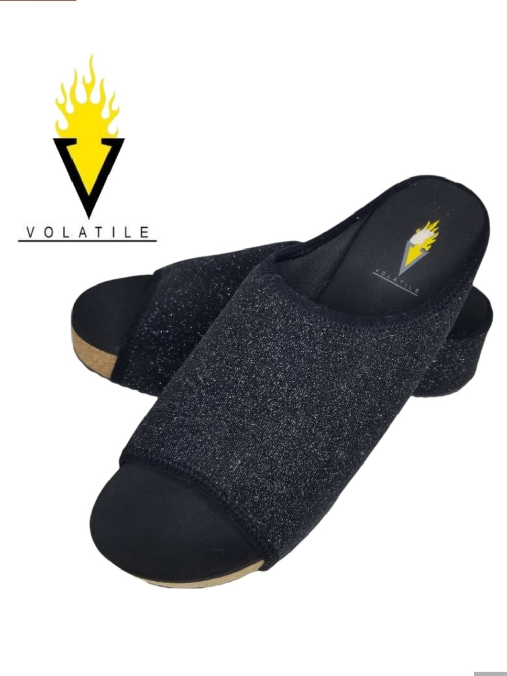 Volatile Womens Festina Wedge Stretch